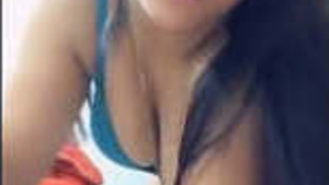 Horny Punjabi girl showing her tits pussy clips