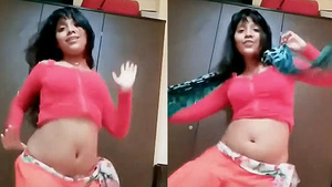 sexy girl rocking her hot belly