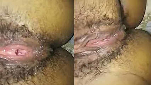 Housewife hand job then fucked hard with Hindi audio moaning creampie