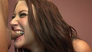 Glimmery cutie Alexis Grace, milk, musty cock dry on her senseless breasts