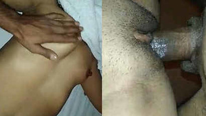Indian woman gets her pussy licking and hard anal fucked by her husband