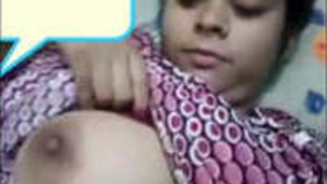 Bela casada Desi menina indiana showando