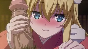 Spacious hentai // blonde with unusual breasts along with annoying likes Creampie