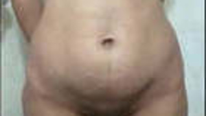 wife bathing husband filming