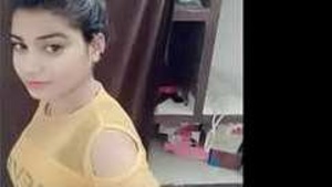 Desi teen hot girl Sorna hot fuck: by: her bf