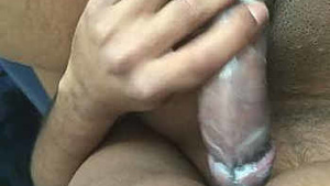 Sanjana Bhabhi riding on cock while checking on her cell phone