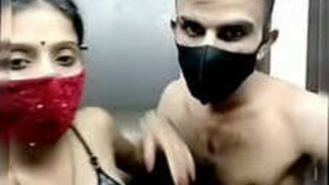 Desi preggo woman exposed on webcam