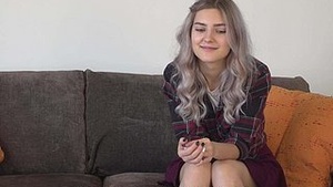 Someone skin a younger virgin, shows her anthem with an increment of masturbites.