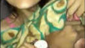 Gf breasts pressed hard by lover