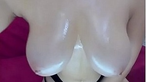 Jocose Busty Asian China Chorps Together With Masturbate