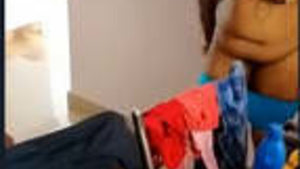 Desi Bhabhi Wearing Cloths