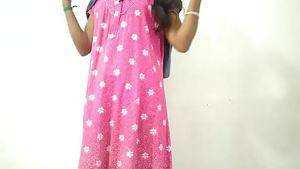 sexy horny woman having sex with husbands friend while her husband went to the office