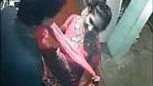 Beautiful woman gets her ass groped by a superior after everyone else has finished.