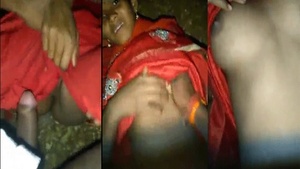 Young Indian woman feasts on a man in the woods at night Who makes love to teenagers.