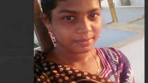 Tamil girl who is shy shows her big boobs.