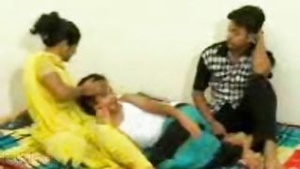 Married man has sex with Indian sister in law in this homemade video.