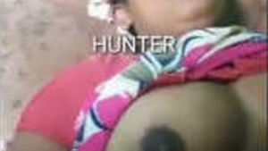 Married Indian woman has sex with her husband in the store