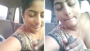 Girl likes to give oral sex in the car