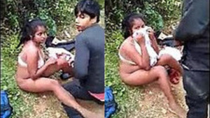An Indian couple caught in the wilderness