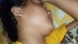 An Assamese girl having rough sex at night in different shots.