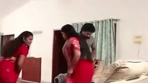 Telugu uncensored movie with erotic content.