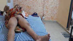 The owner of the house having an affair with the desi maid and recording it.