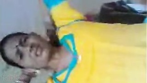 An Indian house wife with big breast fulfills her desires with a tenant in her own home.