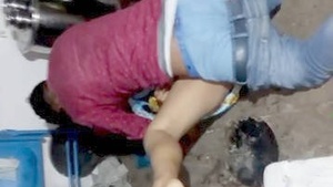 Geetha and Bhabhi threesome in a kinky session.