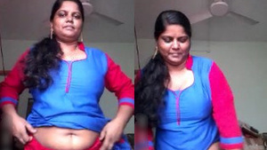 Beautiful Bhabhi shares big boobs and wet pussy with her lover.