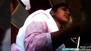 Big boobed mature women seduce strangers on the bus for outdoor sex