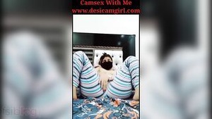 Desi beauty in hot lesbian scene with anal sex