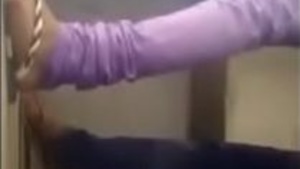 BiHari girlfriend seduces boyfriend on campus in hot sex video