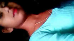 Tiny and beautiful Sopna showing off her big assets