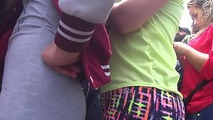 Two tasty morsels wearing spandex