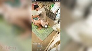 Homemade video of Indian maid having sex in front of the phone camera