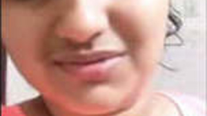 A girl from Kerala showing her breasts