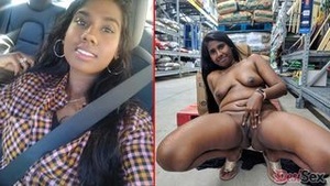 Photos of a Tamil girl who resembles a black girl nude and sexualized.