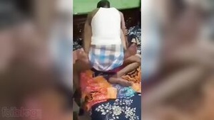 Bangladeshi aunt seduces uncle at home in this porn video.