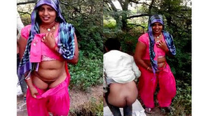 Beautiful Indian prostitute caught in the act with another man