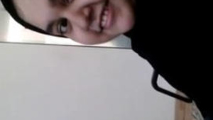 Shamiya’s natural and beautiful boobs with a steamy beautyparlour scene