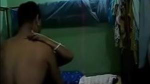 An Indian housewife has sex with her husband and his colleague.