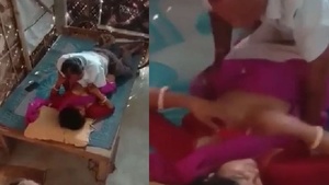 Voyeur captures young woman’s local sex with an older man on camera