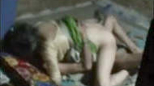 A village couple’s intimate moment was captured by their voyeuristic neighbors and the video was leaked.