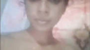 Young village girl pleasuring herself