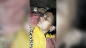 Hot and Horny young Indian woman has sex with her devaray ally in this video.