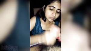 Naughty Indian student performs oral sex on her classmates in a scandalous video called MMC