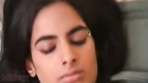 Hot and horny woman from Pune solo pleasuring herself with a dildo.