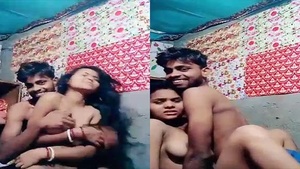 Desi village couple’s passionate naked video goes viral on social media.