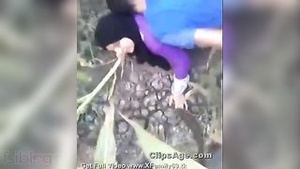 Outdoor anal sex with big ass bhabhi and her lovers