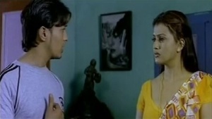 Young breasts of our aunt and a hint to the actress in a Tamil sex film.